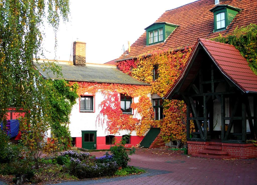Ferienwohnung Auf Ehem. Alten Bauernhof Liebenwalde Extérieur photo